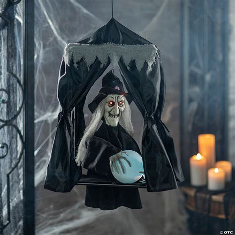 hanging animated witch